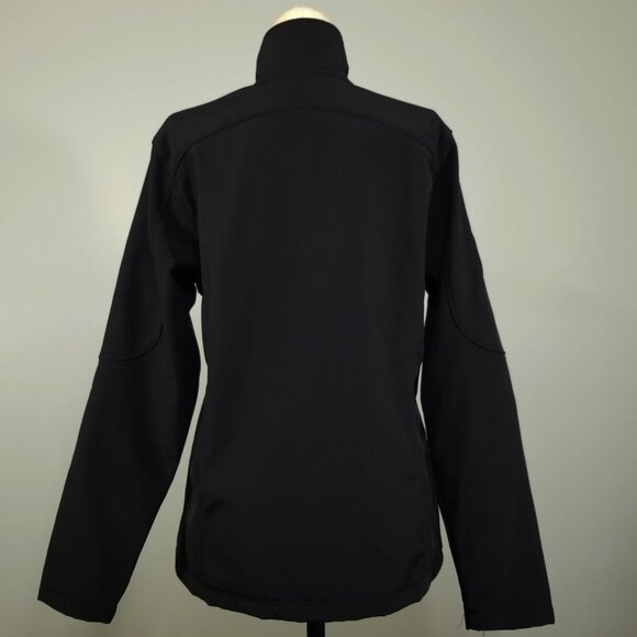 Lyft 1K Jacket Womens S Black Soft Shell Fleece Lined Full Zip Logo New - Picture 4 of 8